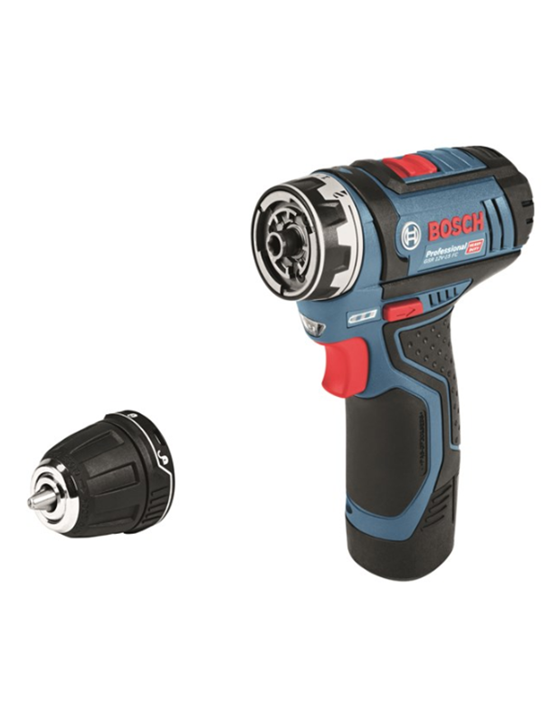 Bosch Professional GSR 12V-15 FC (2 × 2,0 Ah)