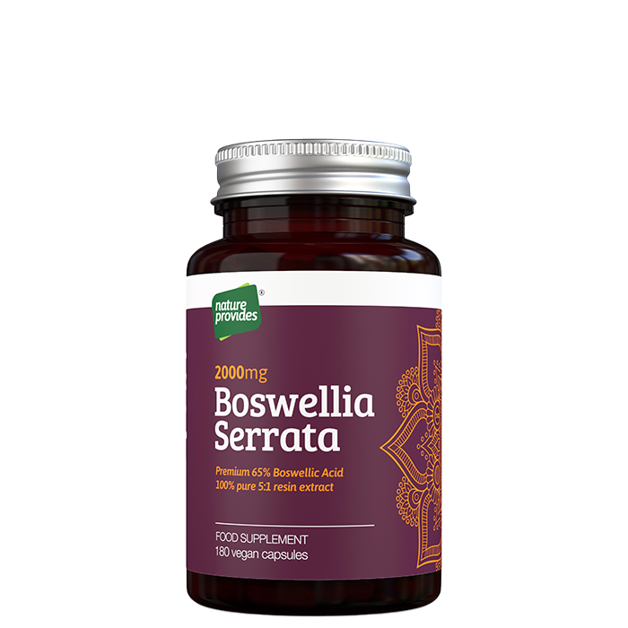 Nature Provides Boswellia Serrata, 180 kapslar