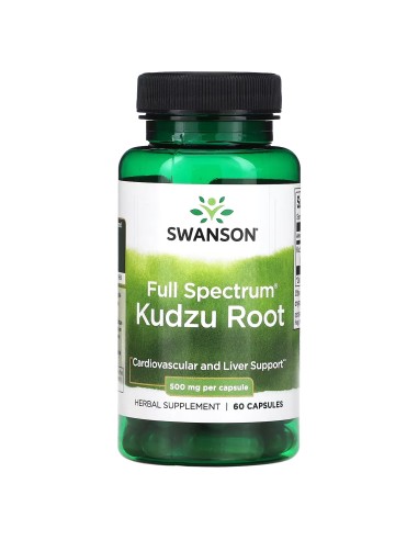 Swanson Kudzu rot 500 mg, 60 kapslar