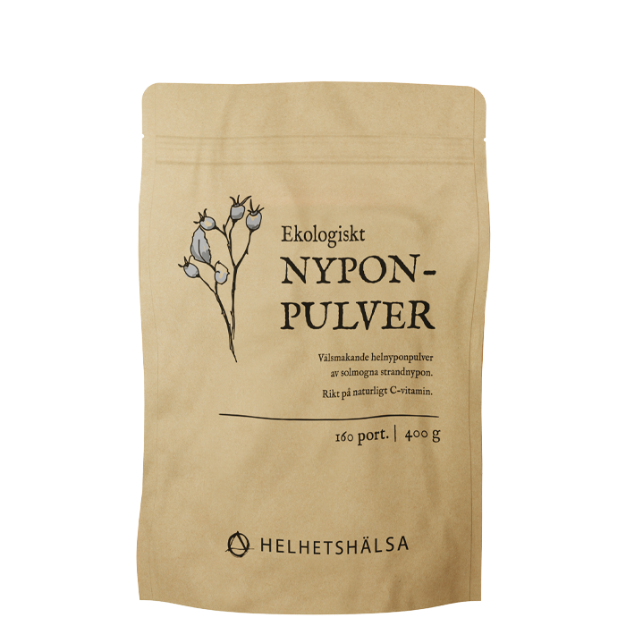 Helhetshälsa Nyponpulver EKO 400 g