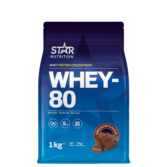 Star Nutrition Whey-80 Choklad 1 kg