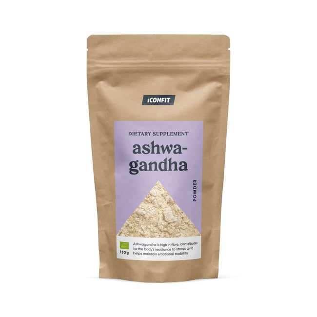 ICONFIT Organic Ashwagandha Powder 150 g