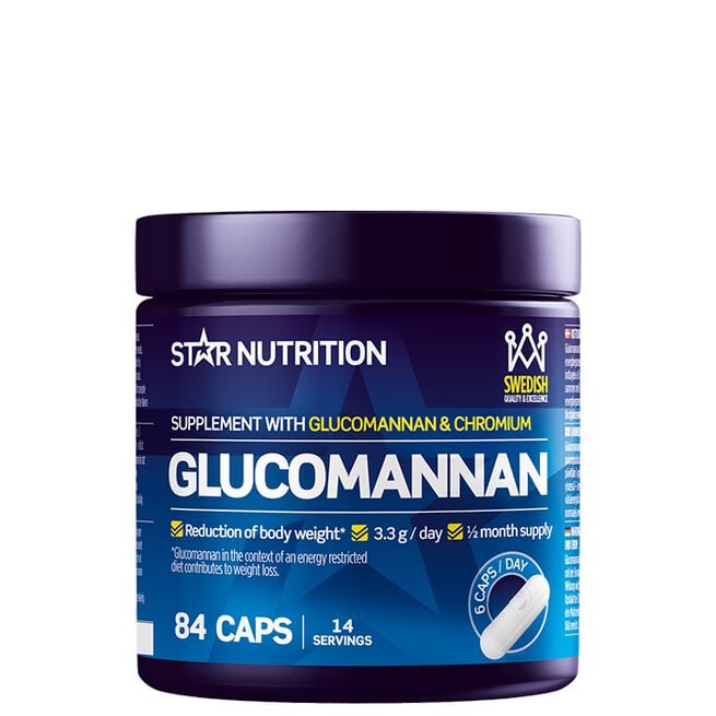 Star Nutrition Glucomannan 84 kapslar