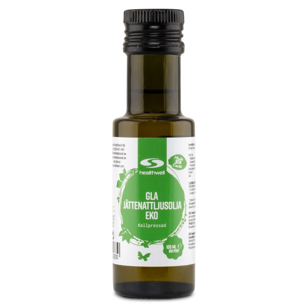 Healthwell GLA Jättenattljusolja Eko 100 ml
