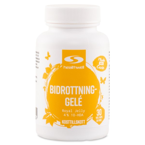 Healthwell Bidrottninggelé 30 kapslar