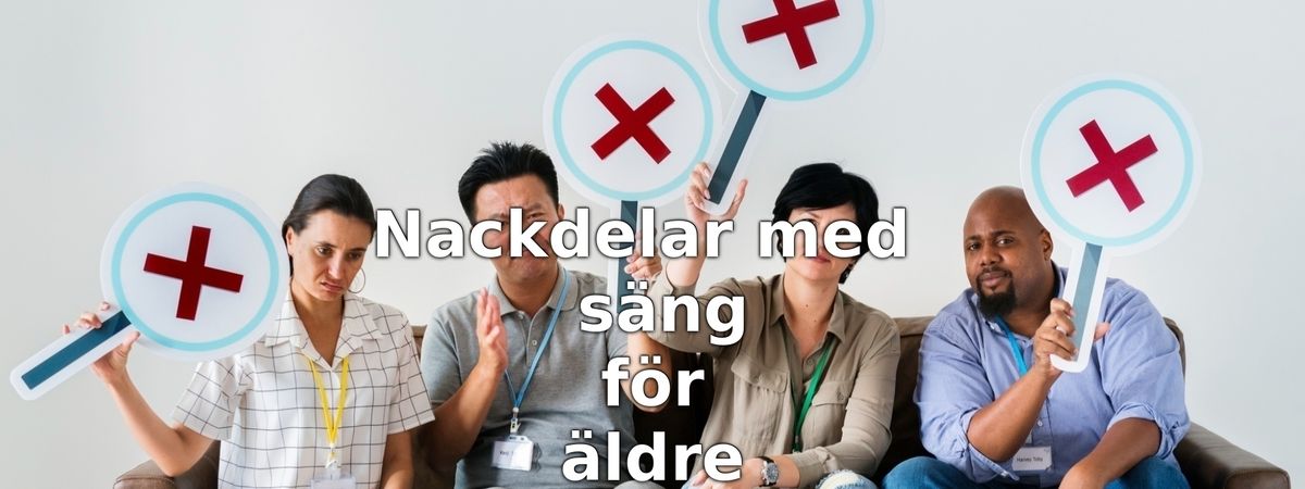 Nackdelar med sängar för äldre