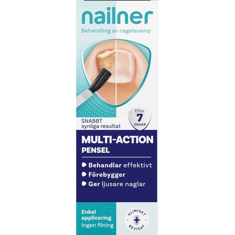 Nailner Pensel 2-i-1 (5 ml)