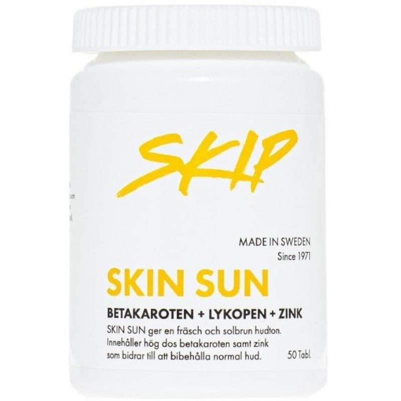 Skip Nutrition Skip Skin Sun, 50 tabletter