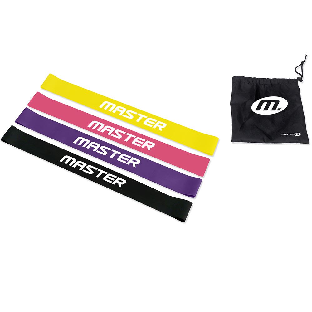 Master Fitness Miniband Set 4-pack