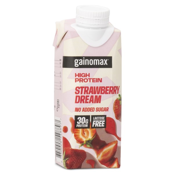 Gainomax High Protein Drink Strawberry Dream 250 ml