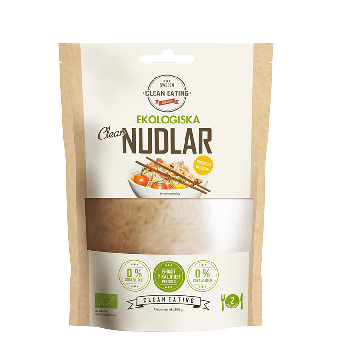 Shirataki nudlar