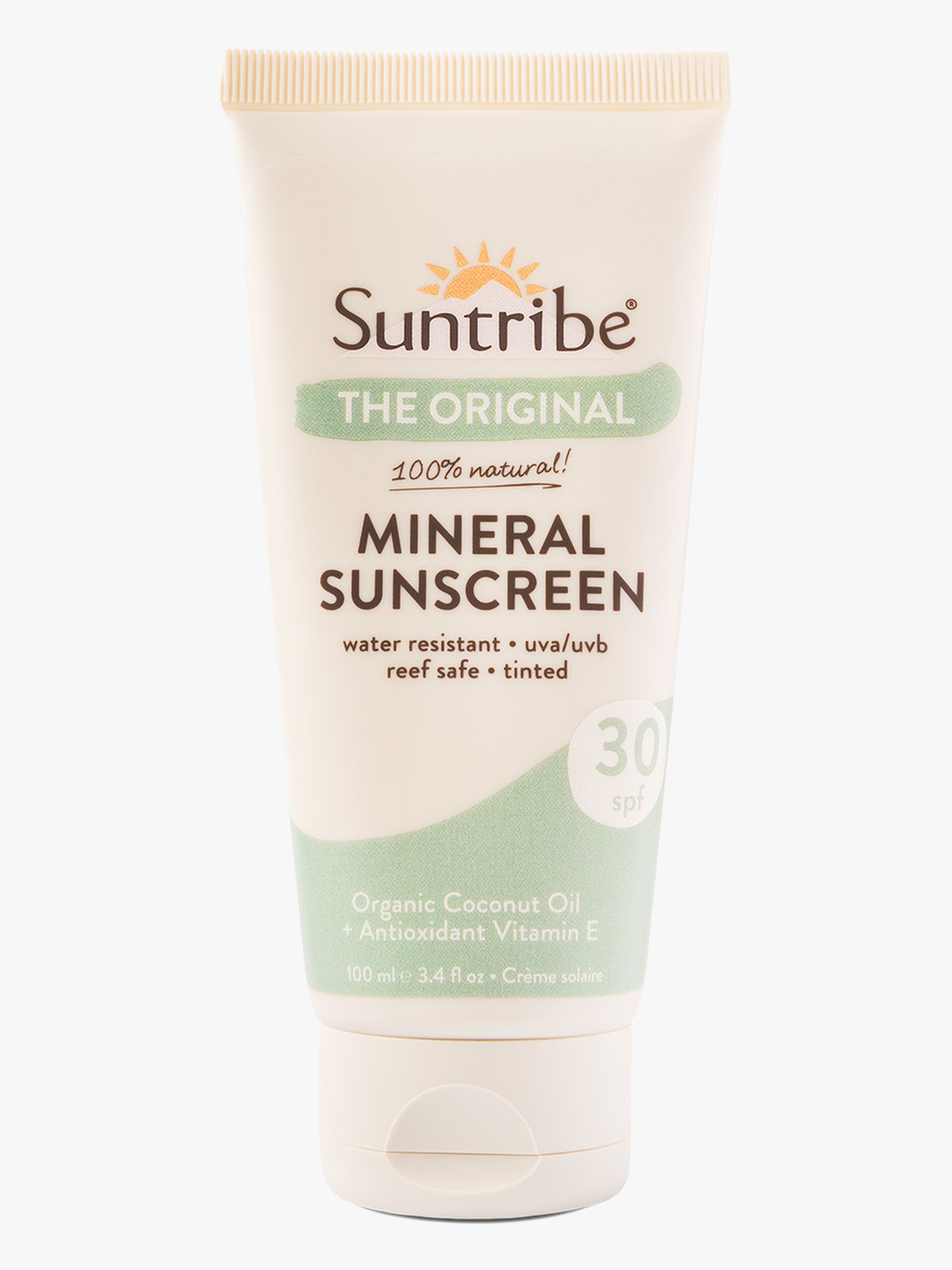 Suntribe Natural Mineral Solkräm SPF30 100 ml