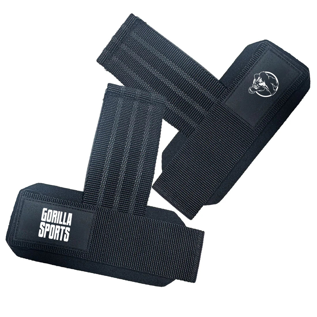 Gorilla Sports Lifting Straps med handledsstöd