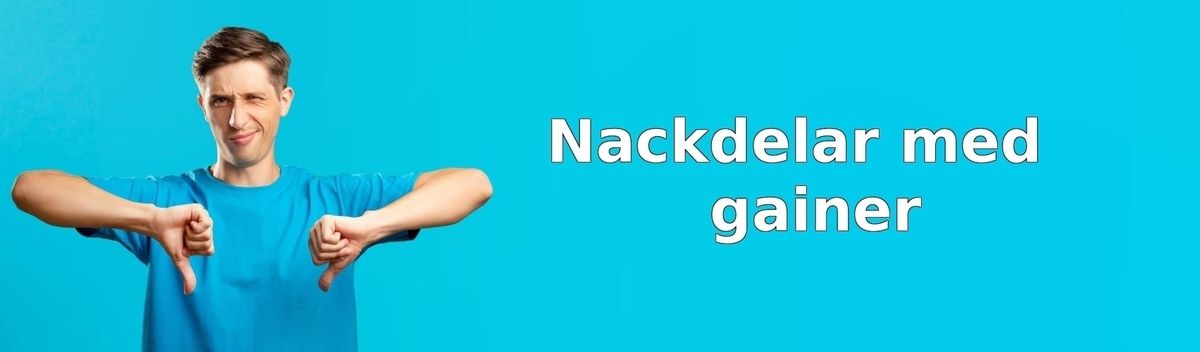 Nackdelar med gainer