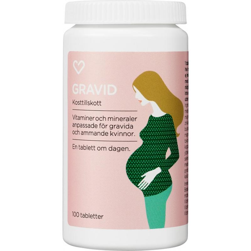 Hjärtats Multivitamin Gravid 100 tabletter