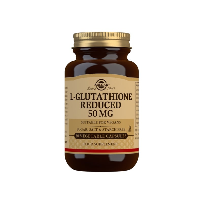 Solgar L-Glutathione 50 mg 30 kapslar