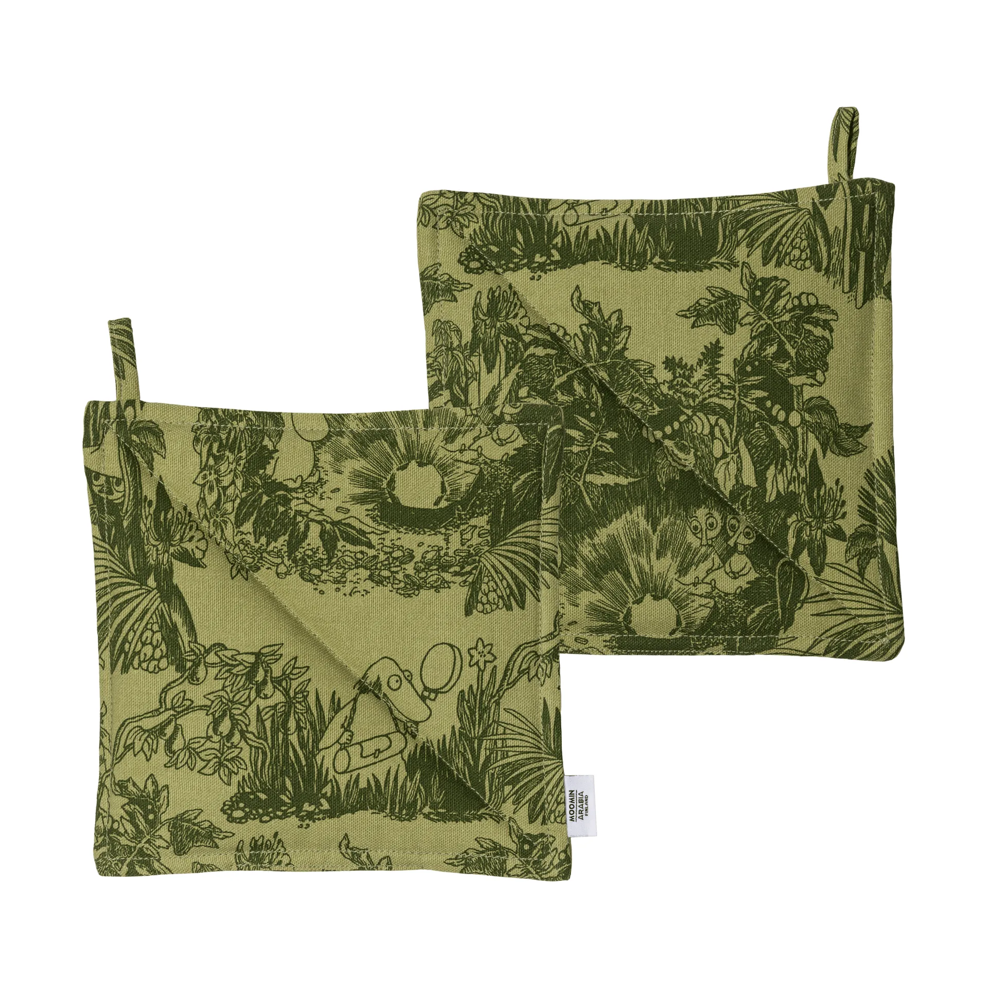 Moomin Arabia Mystikens skog 22 × 22 cm