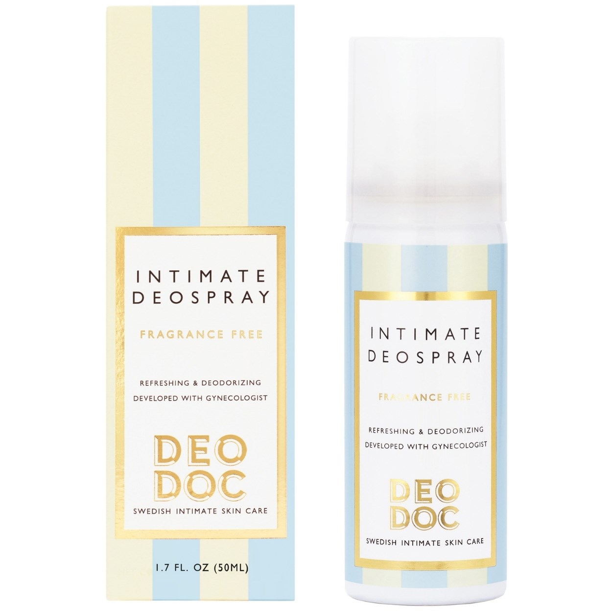DeoDoc Fragrance Free Intimate Deospray 50 ml