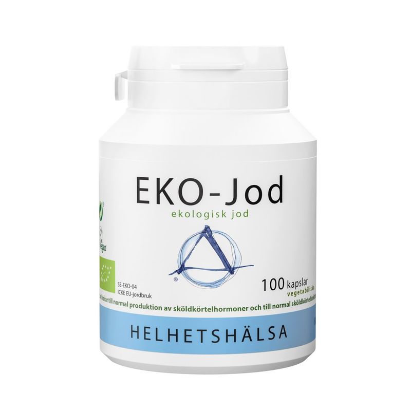Helhetshälsa EKO-Jod 150 µg, 100 kapslar
