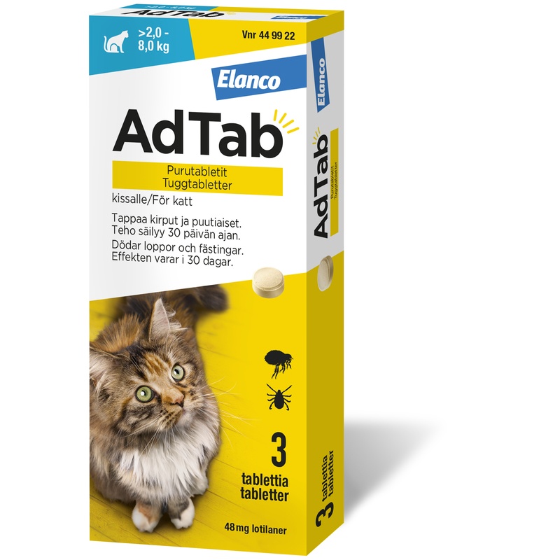 Fästingmedlet katt