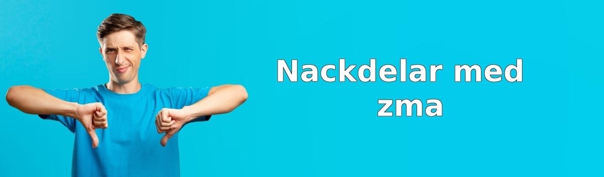 Nackdelar med ZMA