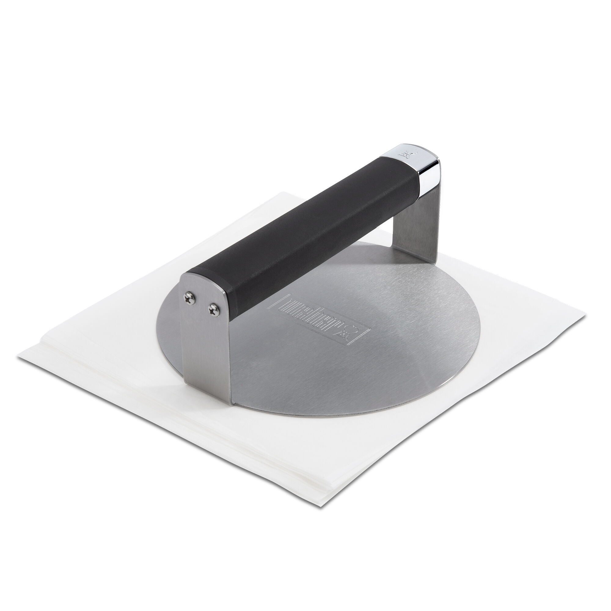 Weber Hamburgerpress Stål 18,5 cm