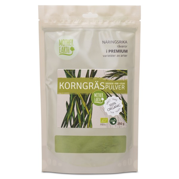 Mother Earth Korngräspulver EU Raw & Eko 250 g
