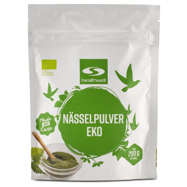 Healthwell Nässelpulver EKO 200 g