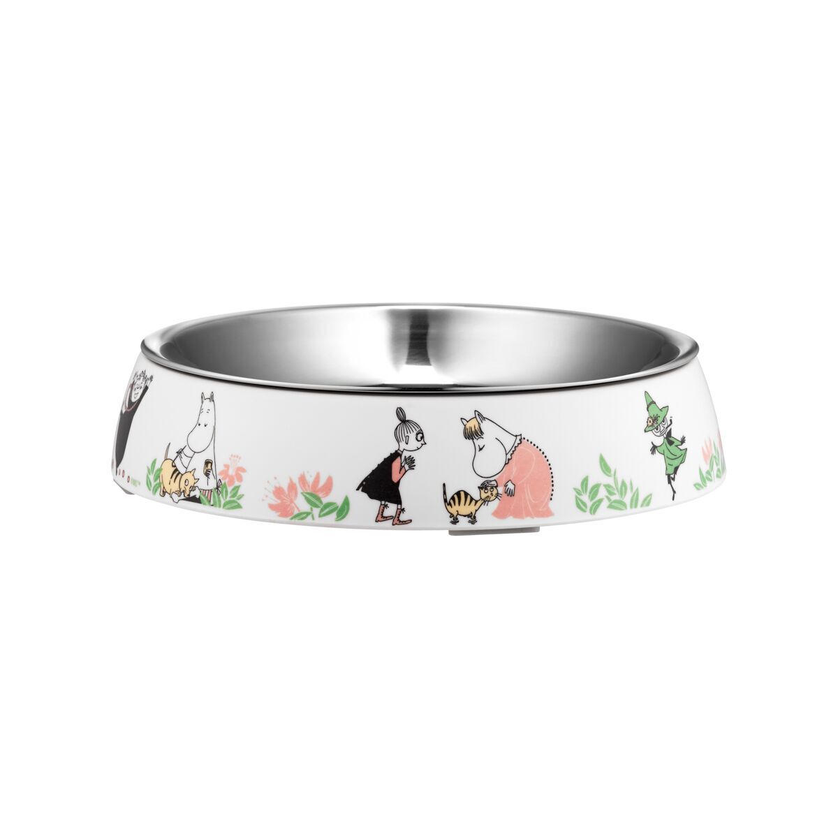 Moomin for Pets Kattskål Vit 15,5 cm