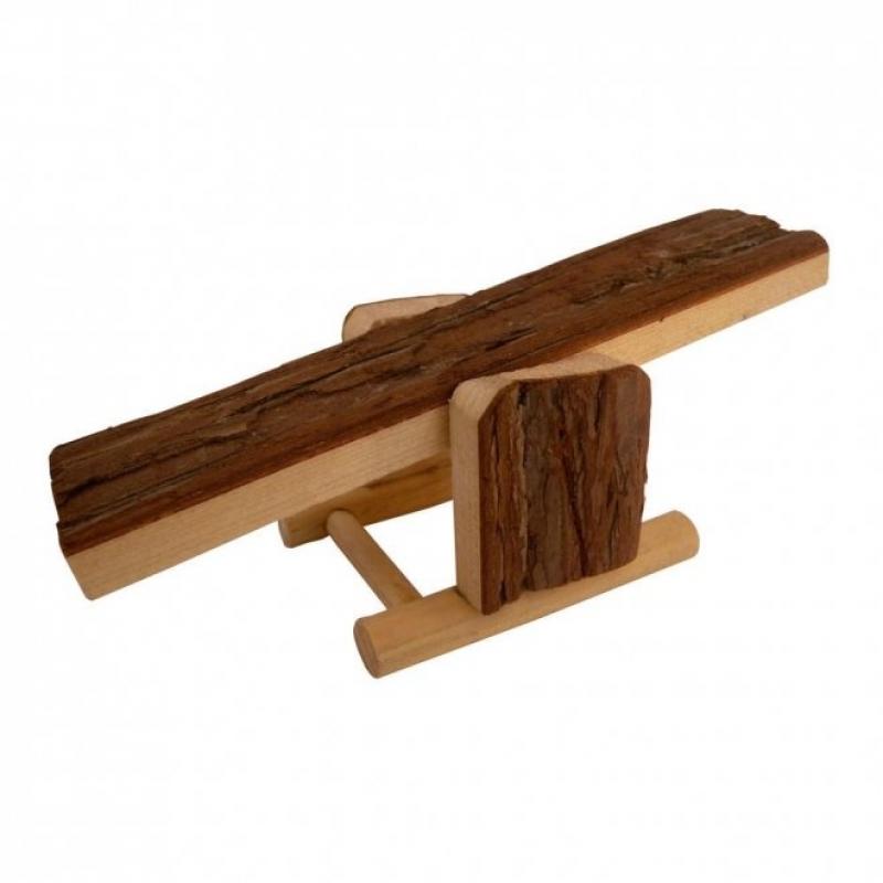 Tyrol Wooden Gungbräda 22 × 8,5 × 7 cm