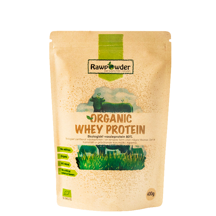 Ekologiska proteinpulvret