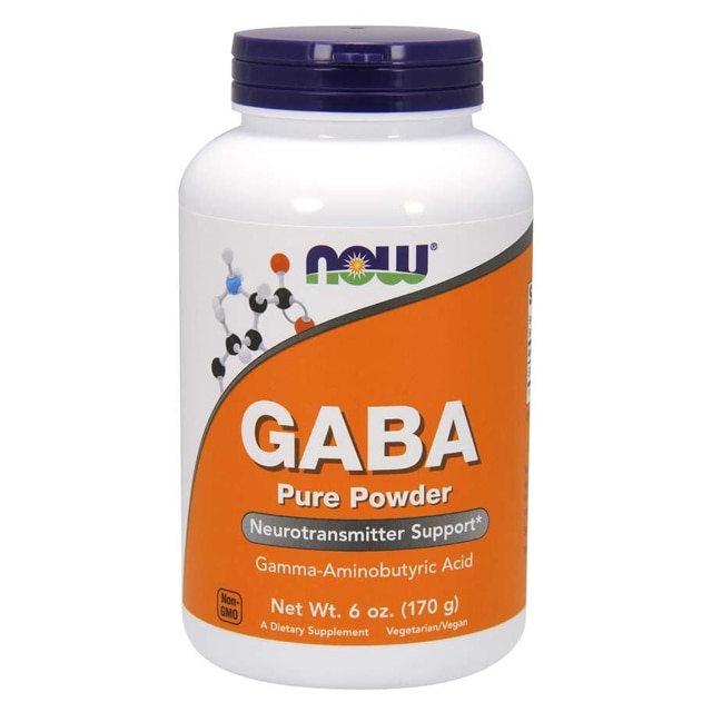 NOW GABA Pure Powder, 170 g
