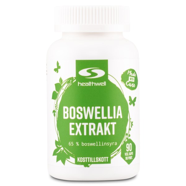 Healthwell Boswellia Extrakt (90 kapslar)