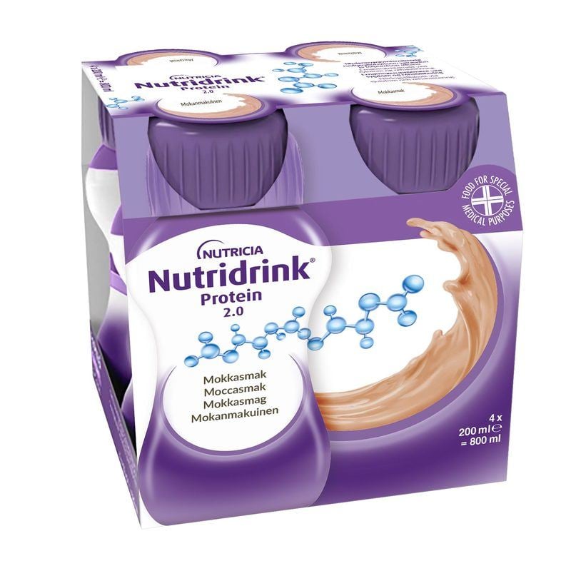 Nutridrink Protein 2.0 Mocca 4 x 200 ml