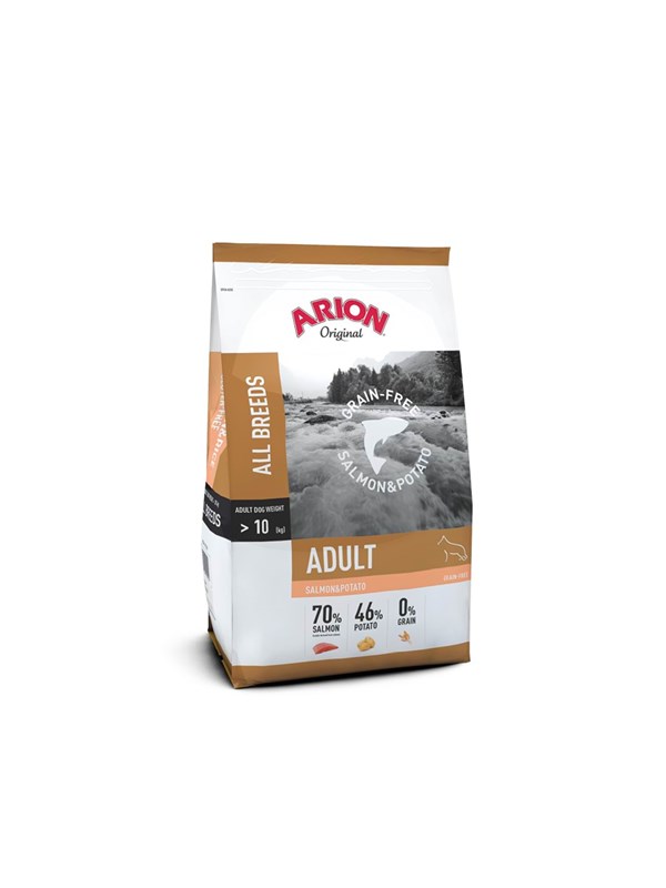 Arion Grain Free Salmon & Potato 12 kg