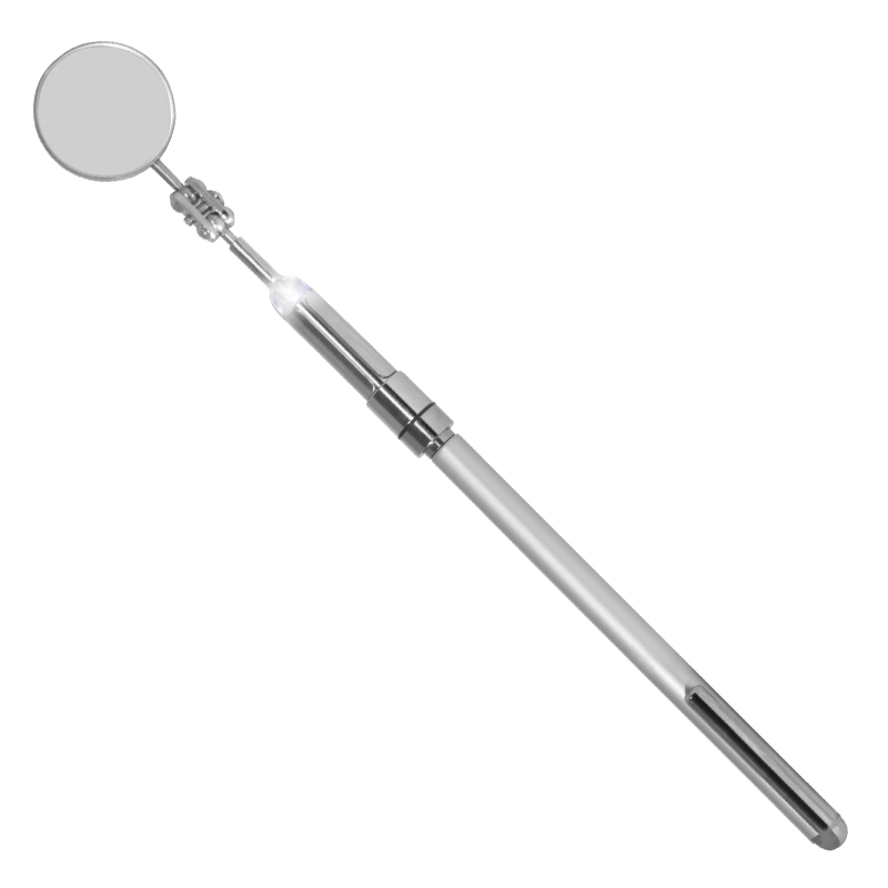 Diesella inspektionsspegel med LED Ø30 mm, 665 mm