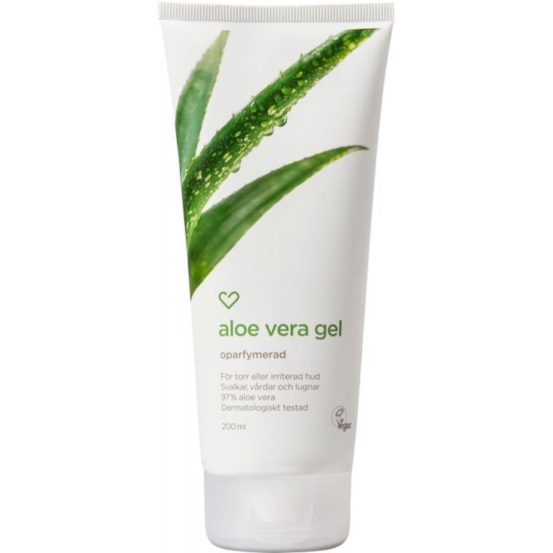 Hjärtats Aloe Vera Gel Oparfymerad 200 ml