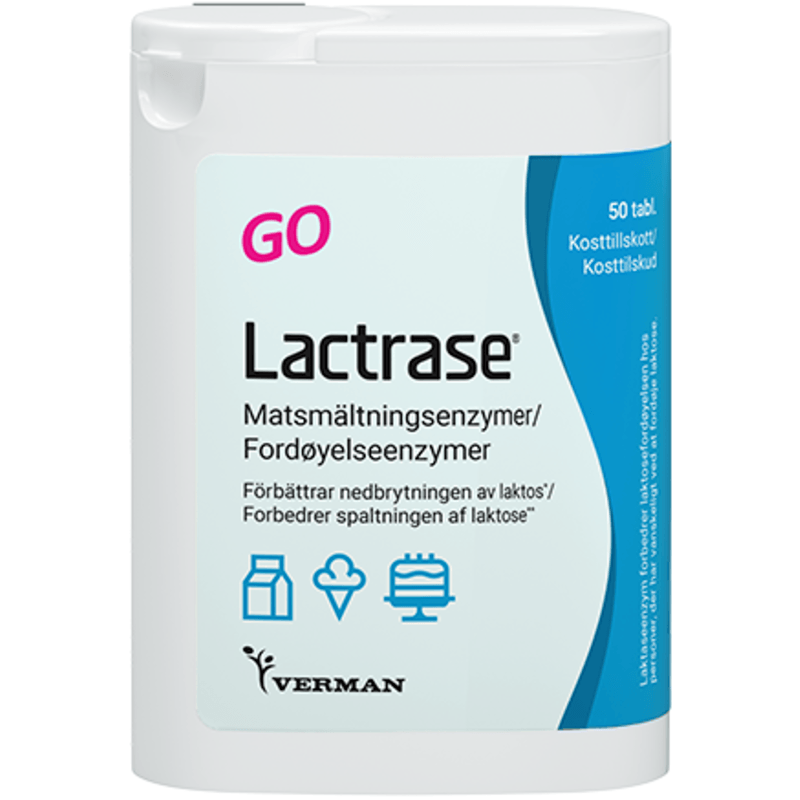 Lactrase Go 50 tabletter