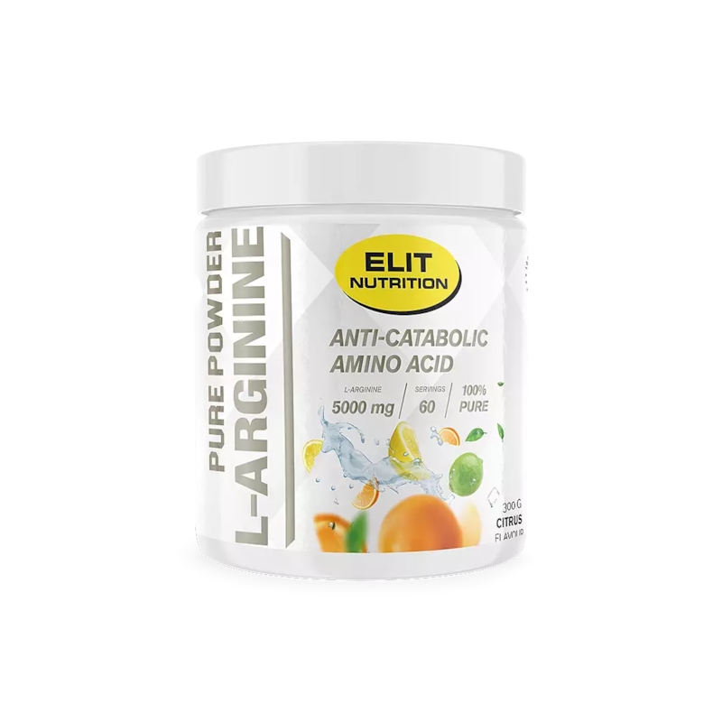 Elit 100 % L-arginin Pulver Citrus 300 g