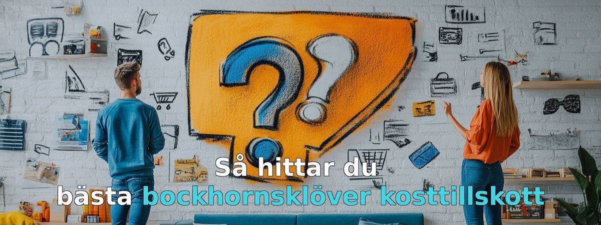 Så väljer du bockhornsklöver kosttillskott