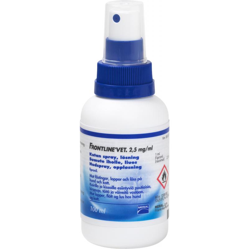 Frontline vet. kutan spray 2,5 mg/ml, 100 ml