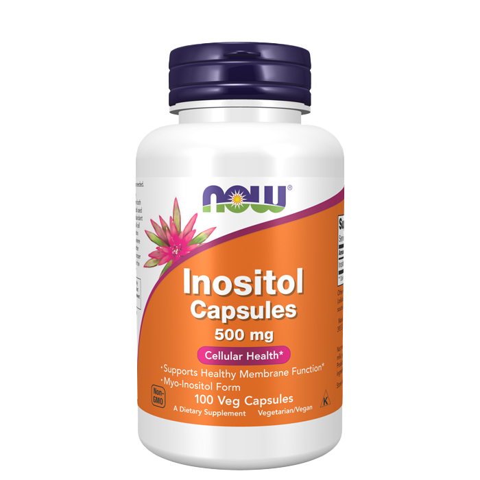 NOW Inositol 500 mg 100 kapslar