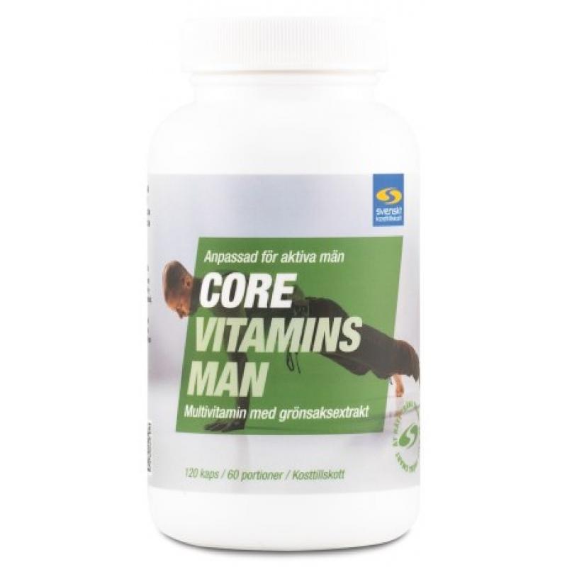 Core Vitamins Man 120 kapslar