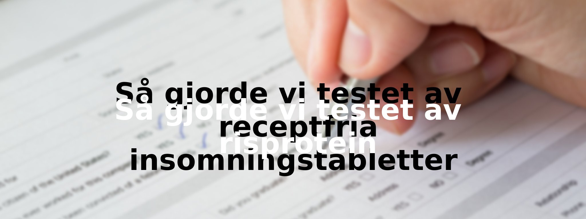 Så har vi jämfört risprotein