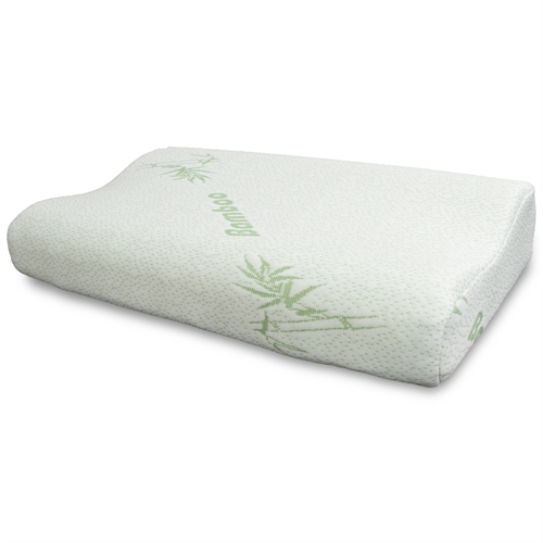 Zen Sleep ergonomisk bambukudde (50 × 30 × 10 cm)