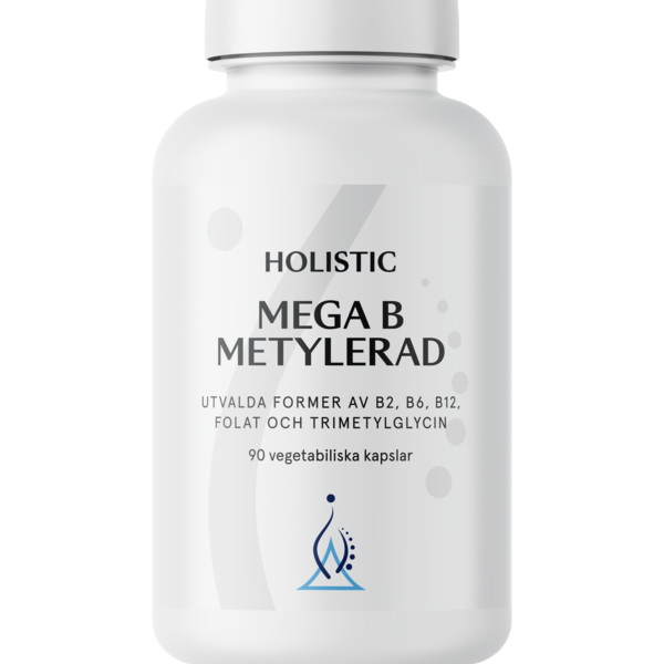 Holistic Mega B Metylerad 90 kapslar