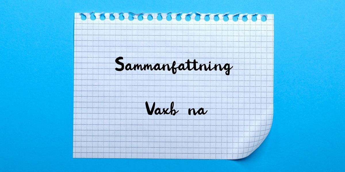 Sammanfattning