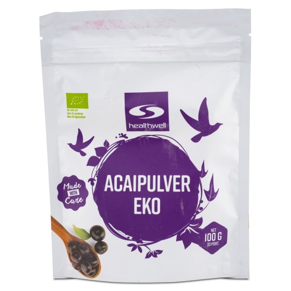Healthwell Acaipulver EKO 100 g