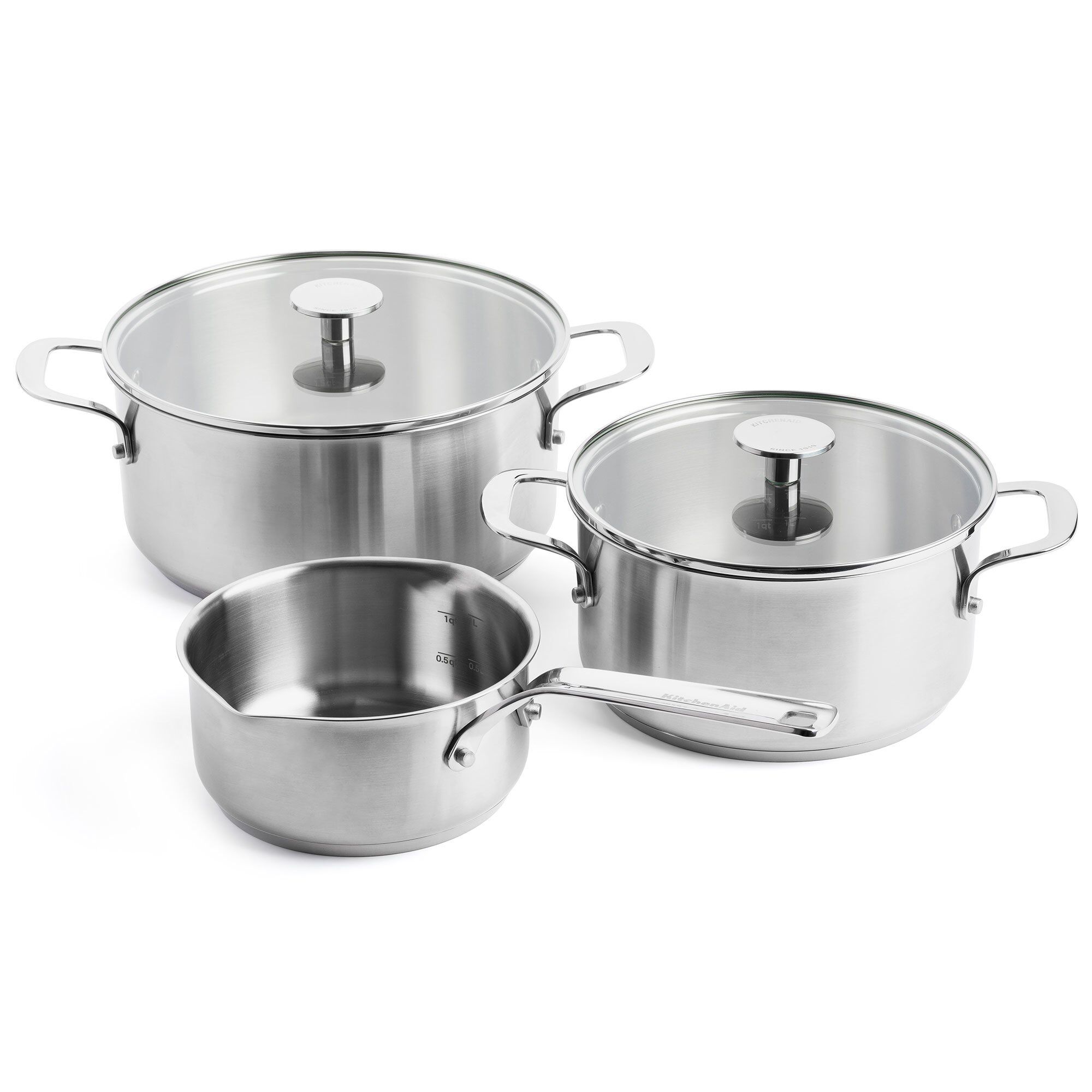 KitchenAid grytset 3 delar
