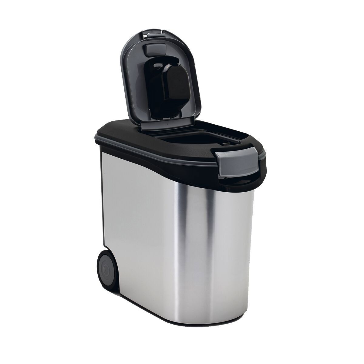 Curver Fodertunna med lock i metall 35 l